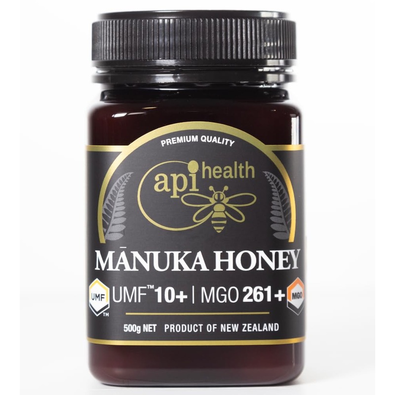 Manuka Honey Umf 10+ (Mgo 261+) Pure New Zealand Honey, 1.1 Lb (500G)