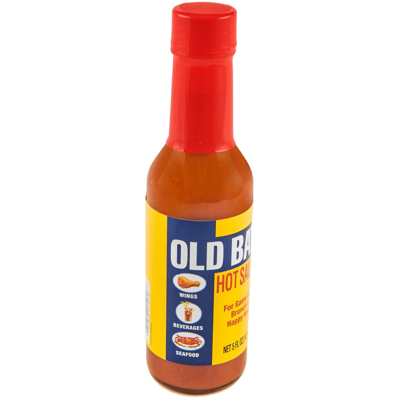 Old Bay Hot Sauce, 5 Fl Oz – One 5 Fluid Ounce Bottle Of Hot Sauce, Perfect For Tabletop For A Spicy Kick To Chicken Wings, Burg