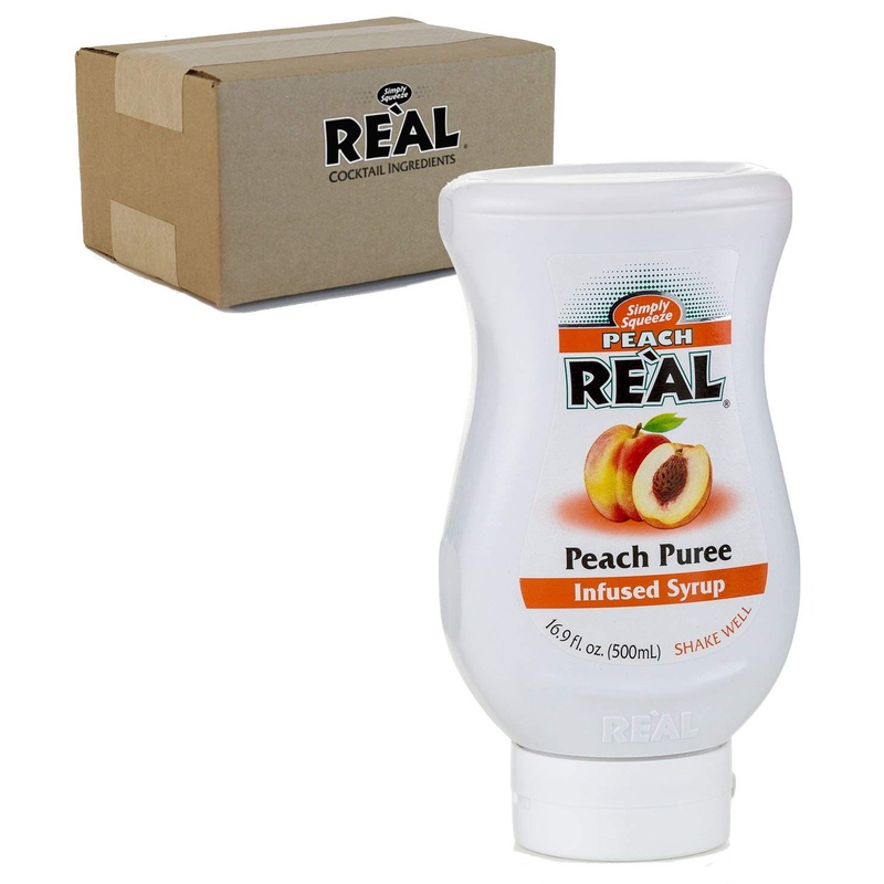 Peach Real 16.9 Fl. Oz. Infused Syrup
