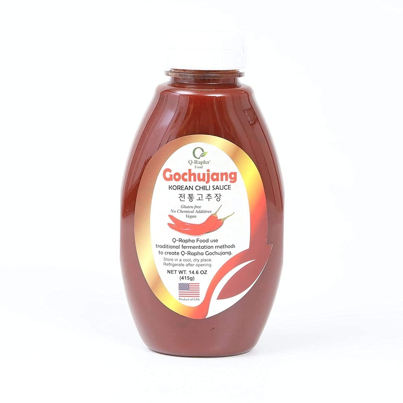 Q-Rapha Classic Korean Gochujang – Gmo And Gluten Free, Vegan (14.6Oz)