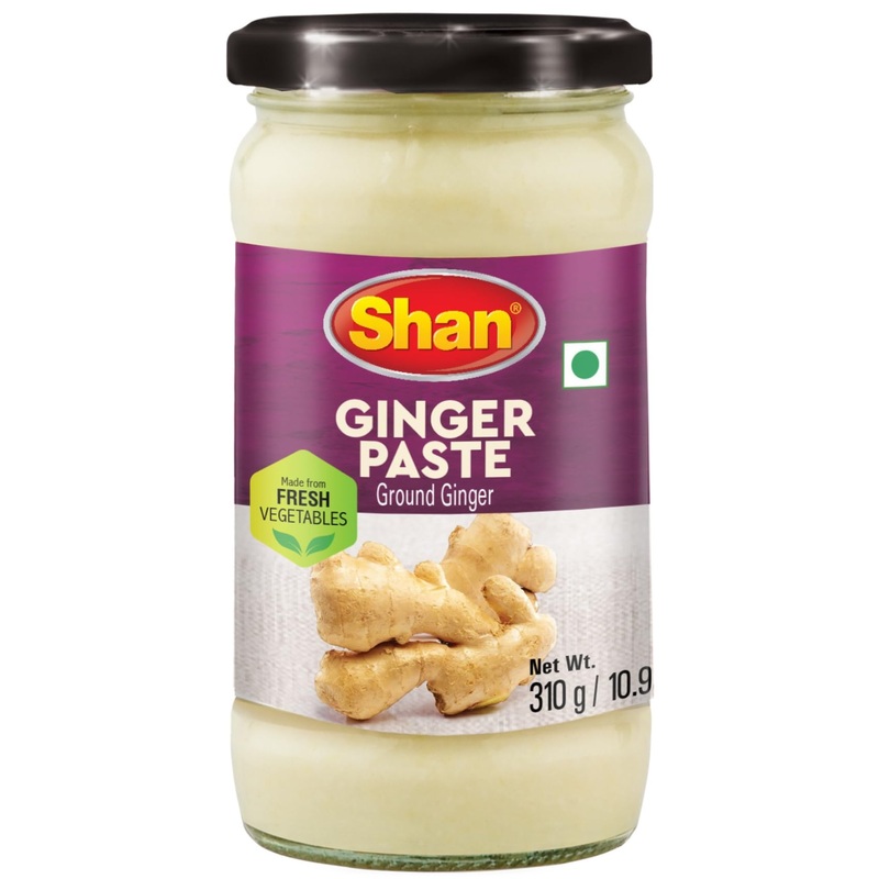 Shan Ginger Paste 10.93 Oz (310G) – Traditional Taste Enhancing Cooking Paste From Fresh Ground Ginger – Suitable For Vegetarian