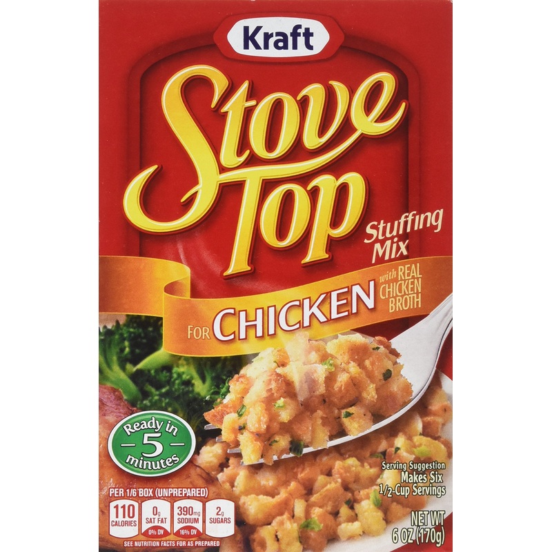 Stove Top Chicken Stuffing Mix, 6 Ounce — 12 Per Case.