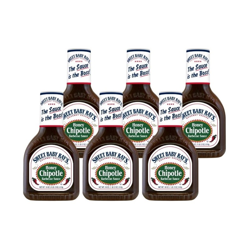 Sweet Baby Ray’S Barbecue Sauce, Honey Chipotle (18 Ounce (Pack Of 6))