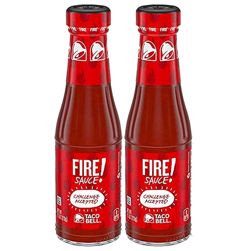 Taco Bell Fire Sauce Pack Of 2-7.5Oz Ea
