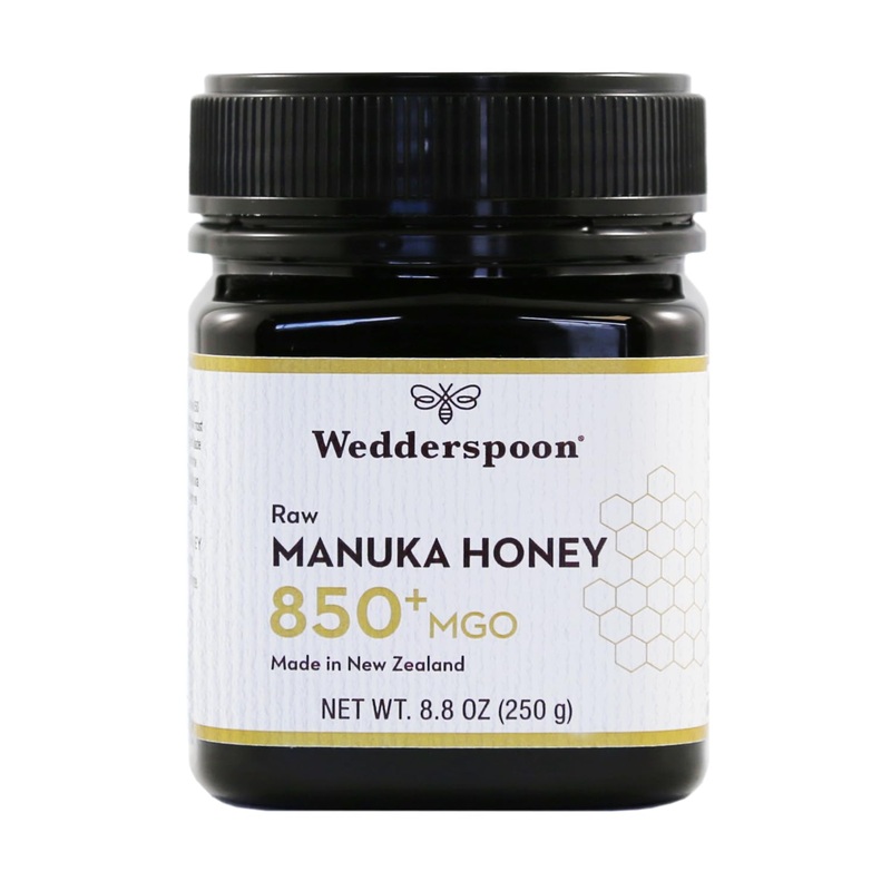 Wedderspoon Raw Premium Manuka Honey, 850+ Mgo, 8.8 Oz, Unpasteurized New Zealand Honey, From Our Hives To Your Home