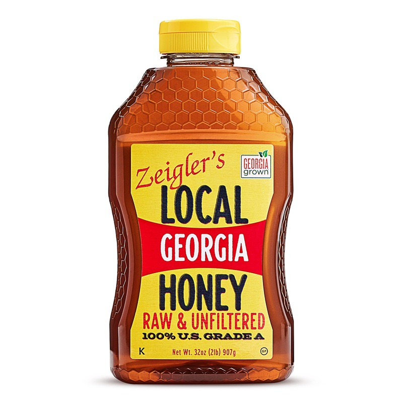 Zeigler’S Local Georgia Award Winning Honey – All Natural, Pure, Raw, & Unfiltered Georgia Honey, 32 Oz Squeeze Bottle – For Tea