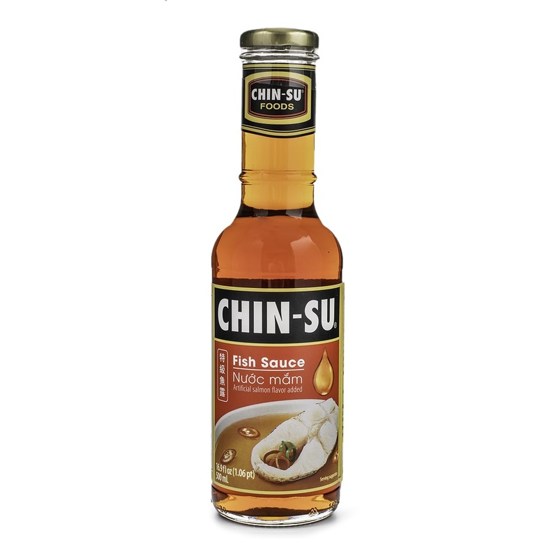 1 Pack – Chinsu Fish Sauce Glass Bottle – Nuoc Mam Chinsu – 500Ml