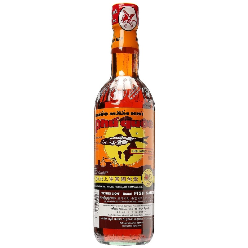 1 Pack – Phu Quoc Flying Lion Fish Sauce – Nuoc Mam Phu Quoc Su Tu Bay – 682Ml