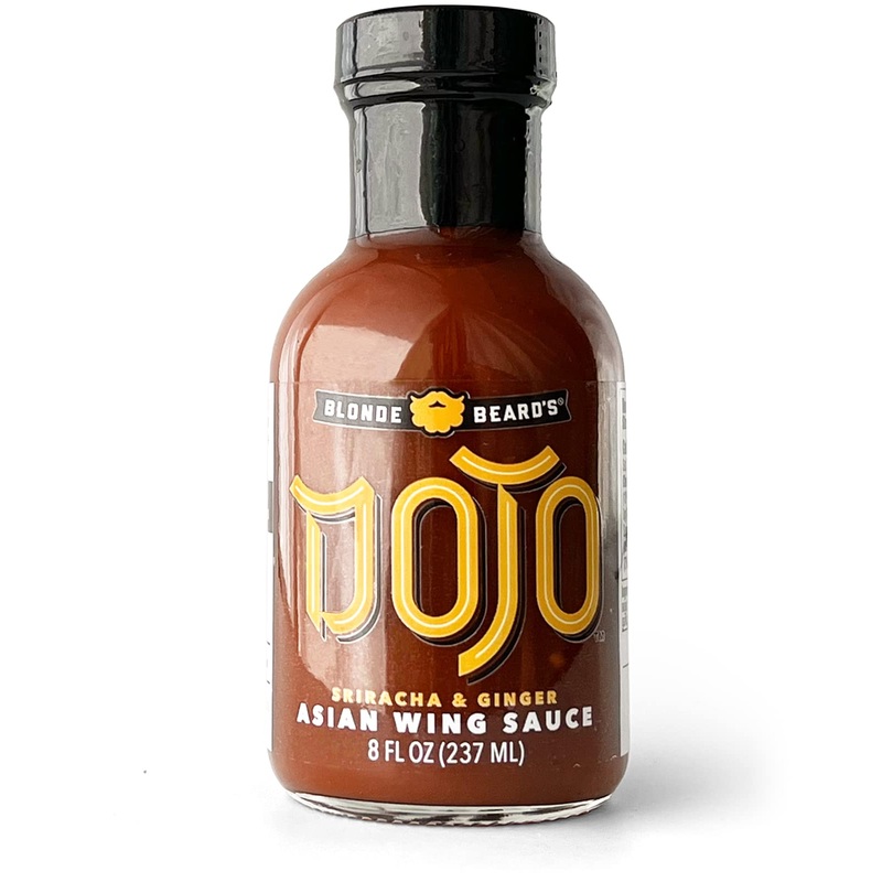 Blonde Beard’S Dojo Asian Wing Sauce (Mild) – With Our Homemade Sriracha Sauce, Tamari Soy Sauce (Gluten Free Soy Sauce), Ginger