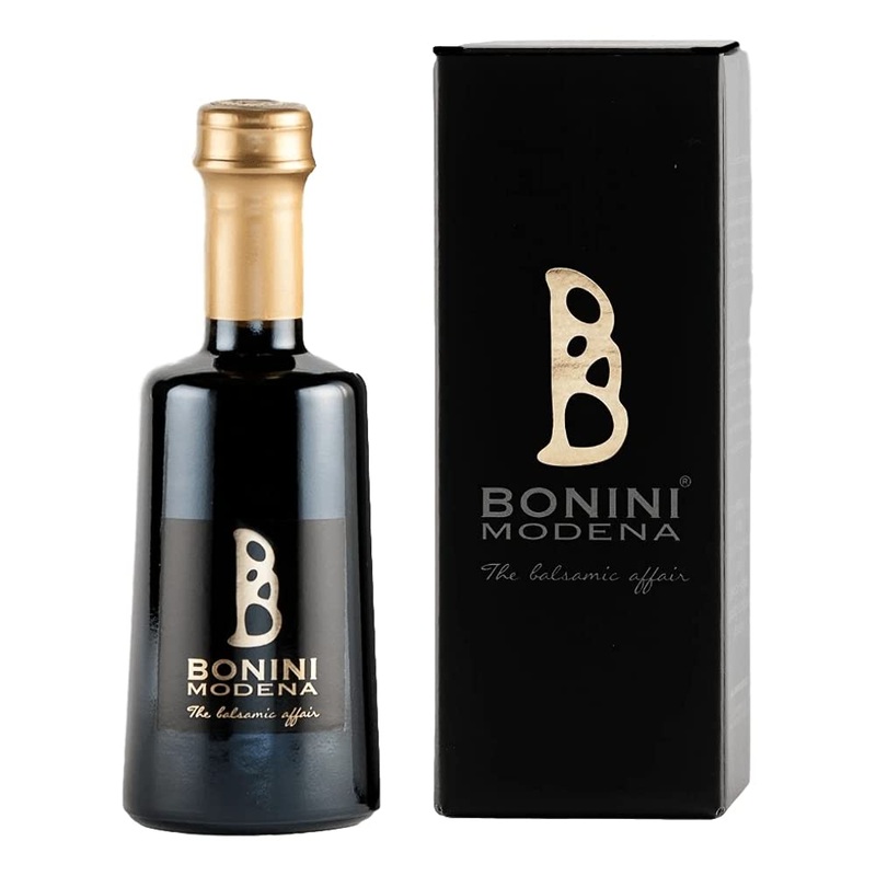 Bonini Black Gustoso 8 Years Condiment, Premium Aged Artisan Condiment, Handcrafted In Italy, Gourmet Condiment, The Condiment O