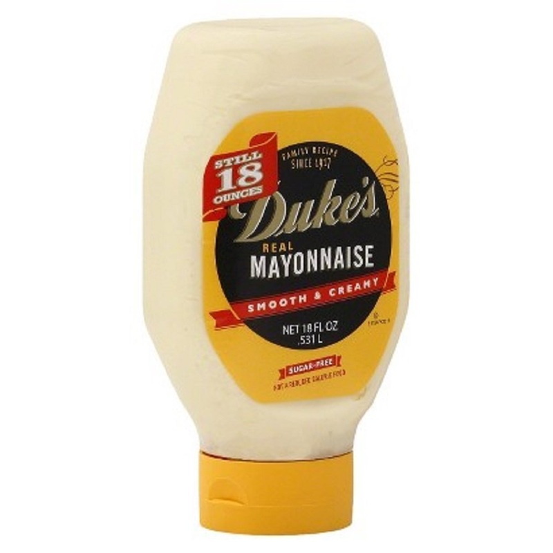 Duke’S Real Mayonnaise Squeeze Sugar Free 18 Ounce (Pack Of 12)