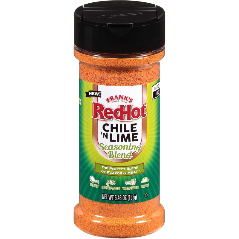 Frank’S Redhot Chile ‘N Lime Seasoning Blend (Gluten Free), 5.43 Oz