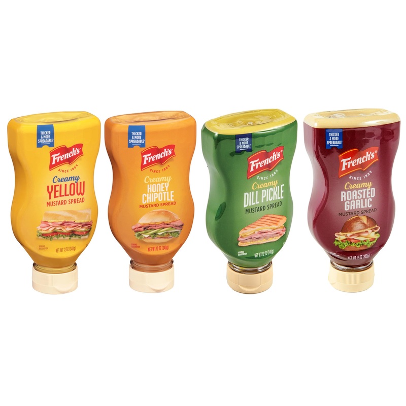 French’S Creamy Mustard Spread Variety Pack, 48 Oz