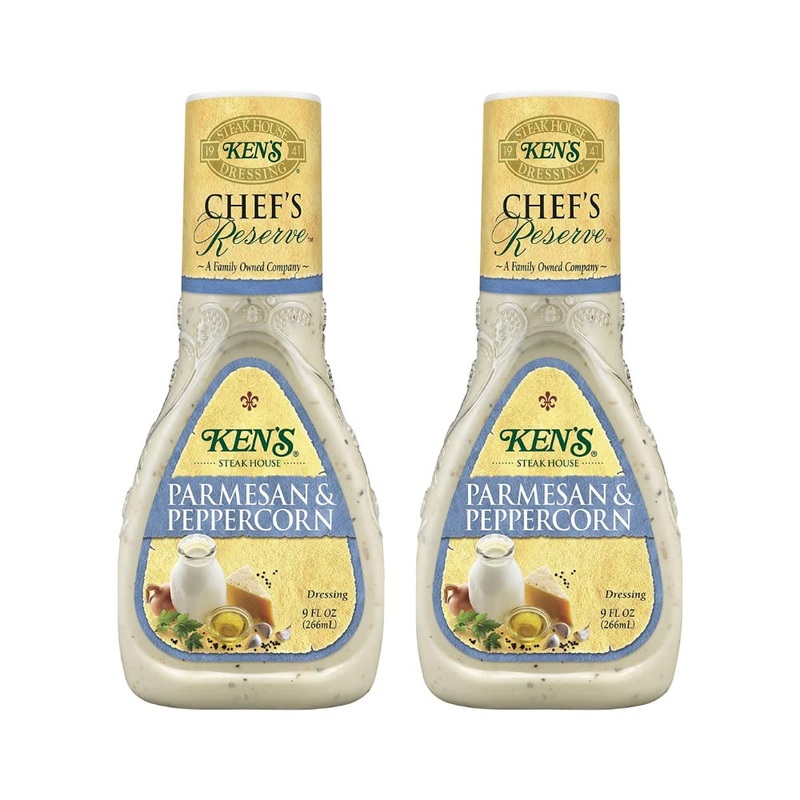 Ken’S Steak House Chef’S Reserve Parmesan Peppercorn Dressing 9 Oz (Pack Of 2)