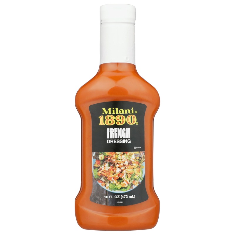 Milani French Dressing – 16 fl oz, Light & Tangy Vinegar Sauce for Salads, Marinades & Barbecue – Perfect for Beef & Chicken