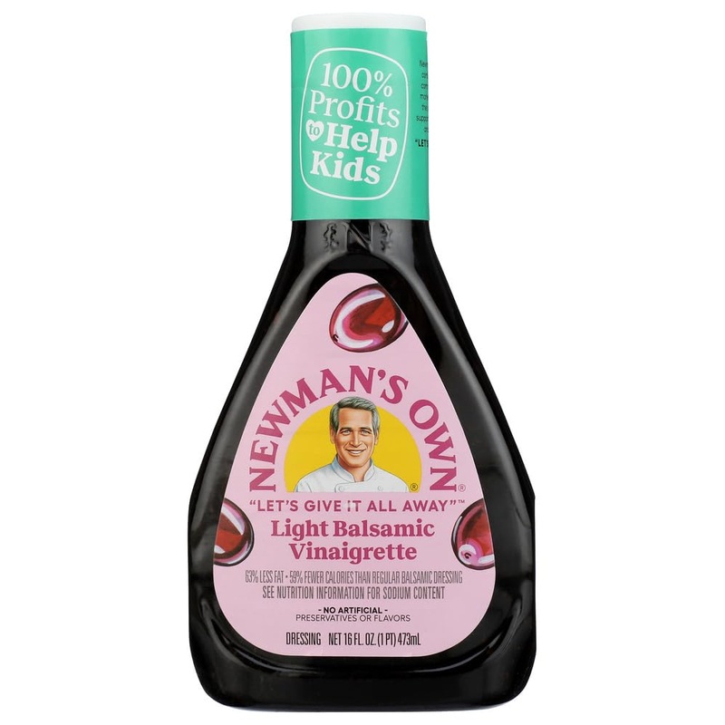 Newman’S Own Light Balsamic Dressing, 16 Oz, 2 Pk