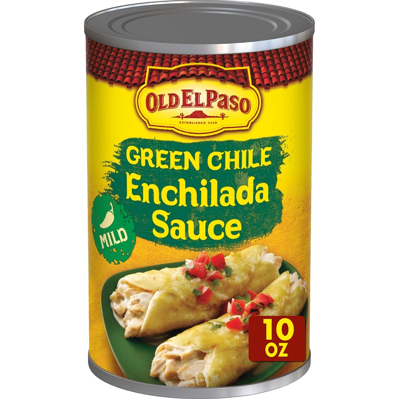 Old El Paso Mild Green Chile Enchilada Sauce, 1 Ct., 10 Oz.