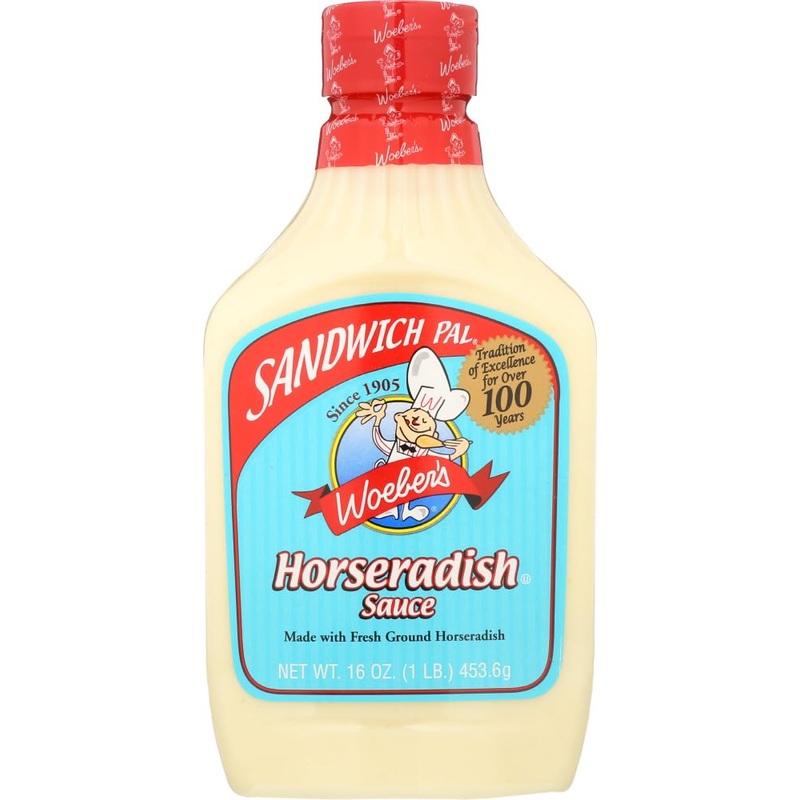 Woeber’S Sandwich Pal Horseradish Sauce, 16-Ounce Units (Pack Of 6) By Woeber’S