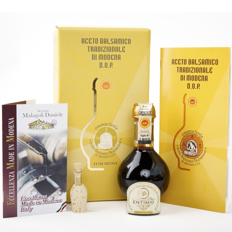 Entimio Extra Vecchio – Dop Aged 25+ Years Traditional Modena Balsamic Vinegar From Modena, Italy – Authentic From Small Family