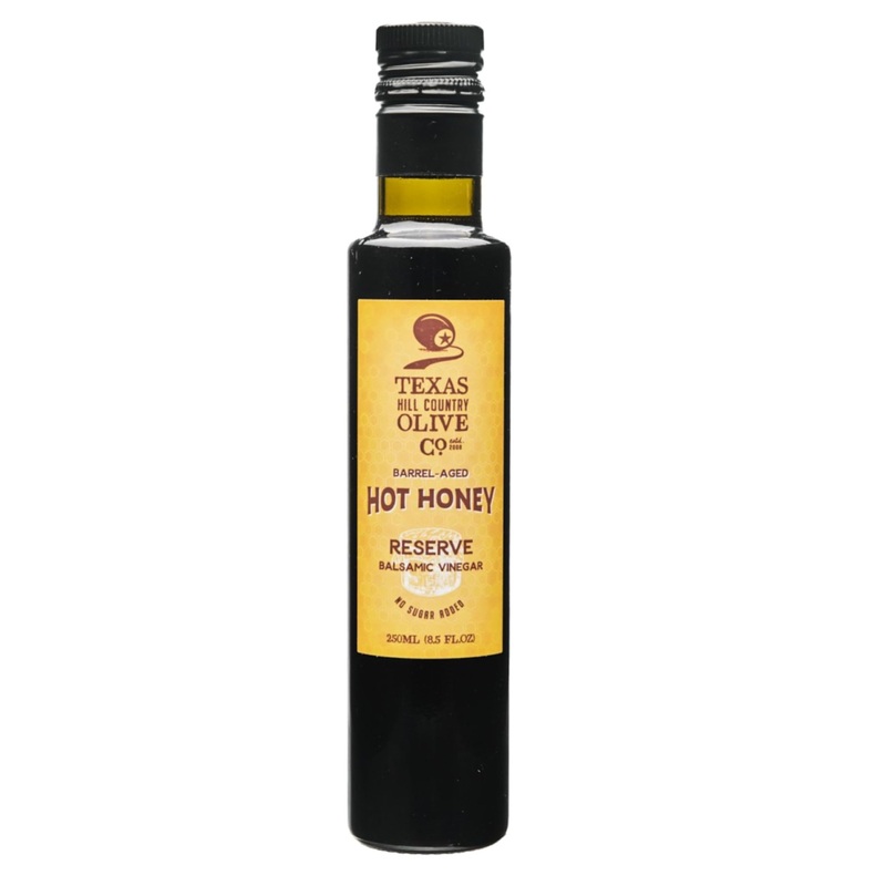 Hot Honey Balsamic Vinegar – Gourmet Barrel Aged Infused Balsamic Vinegar – Great For Dressing Dipping Glazing – No Artificial F