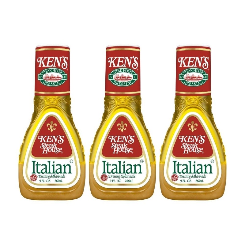 Ken’S Steak House Italian Dressing & Marinade (9 Fl Oz, Pack Of 3)