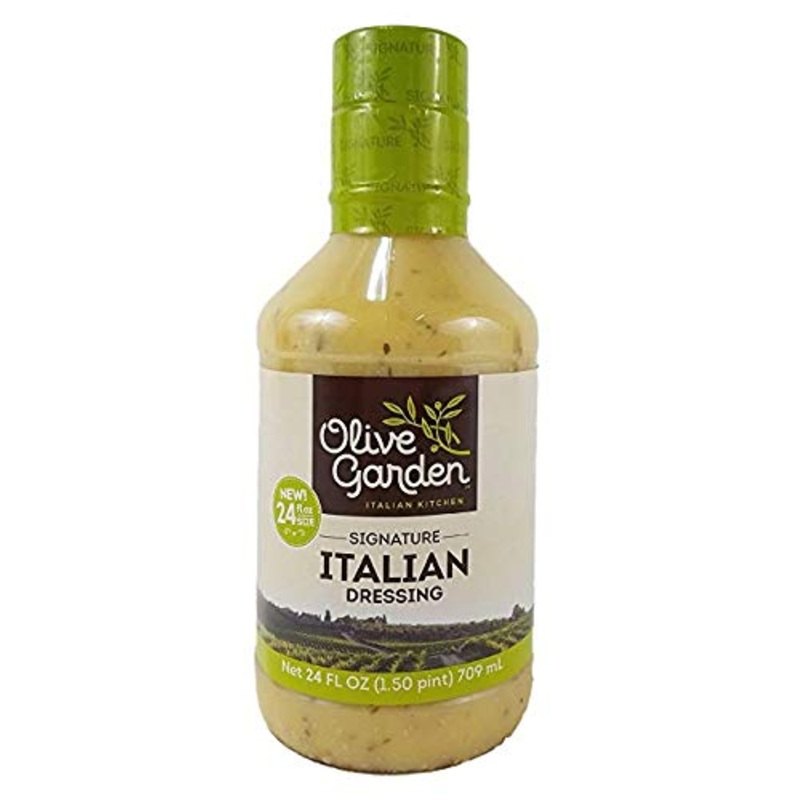 Olive Garden Signature Italian Dressing (24 Ounce Bottle, 2 Count) (3 Pack)