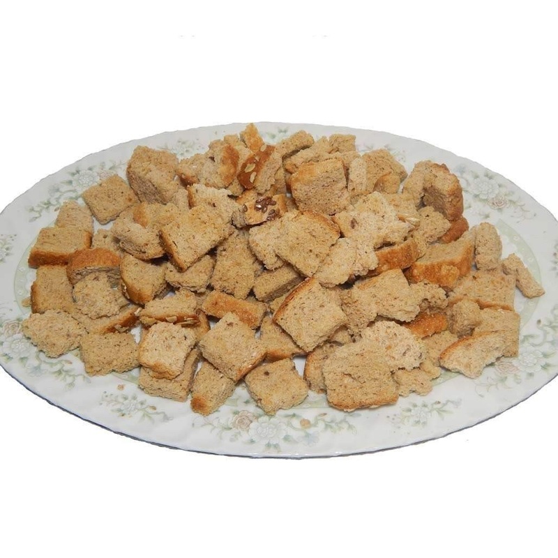 Organic Bread Of Heaven ~ Crunchy Garlic Croutons – 2 Pkgs ~ Usda Organic