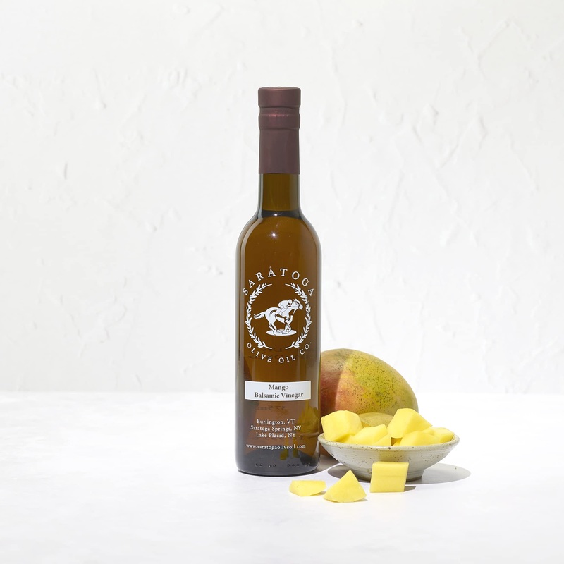 Saratoga Olive Oil Company Mango White Balsamic Vinegar 750Ml (25.4Oz)