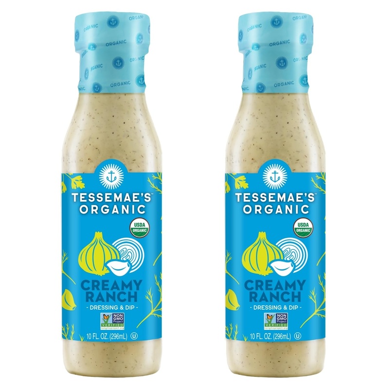 Tessemae’S All Natural Salad Dressing 2-Pack (Organic Creamy Ranch)
