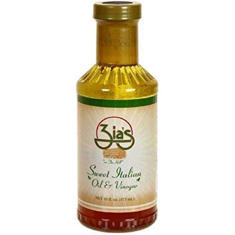 Zia’S Sweet Italian Oil & Vinegar Salad Dressing, 16 Ounce Bottle