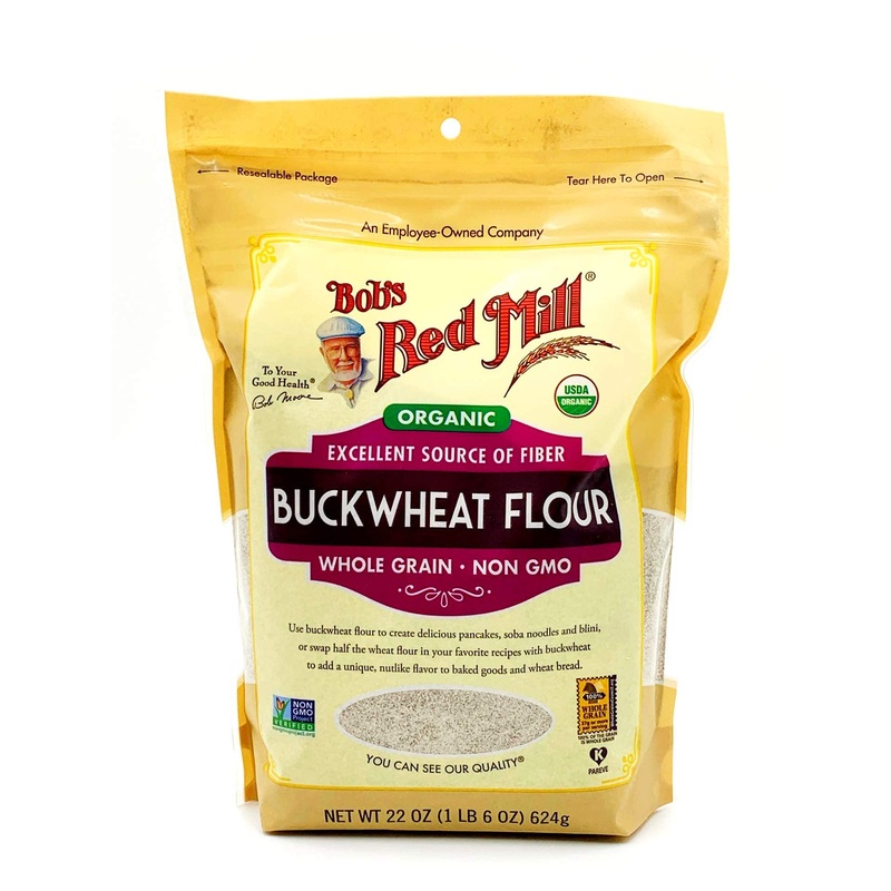 Bob’S Red Mill Organic Buckwheat Flour, 22 Ounce, (Pack Of 6)