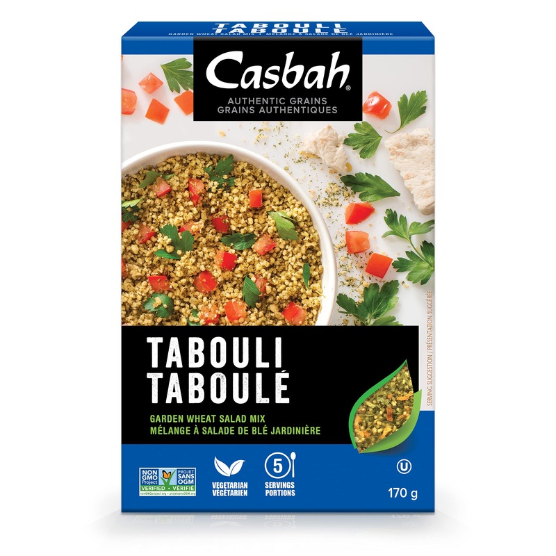 Casbah Authentic Grains, Tabouli Wheat Salad Mix, 6 Ounce