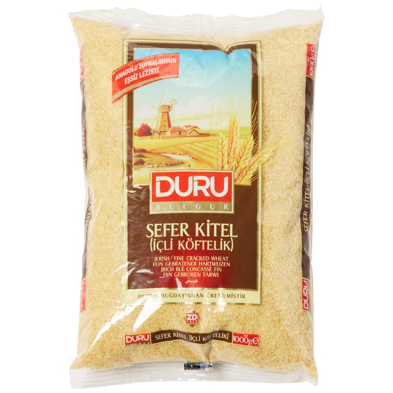 Duru Jerish (Fine Cracked Wheat), 35.2Oz (1000G), Wheat Berries, 100% Natural And Certificated, High Fiber And Protein, Non-Gmo,