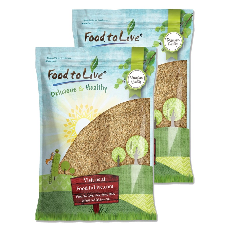 Food To Live Rye Berries, 20 Pounds – Whole Grain Powerhouse For Bread, Sourdough, Porridge, And Granola. Rich In Fiber And Nutr