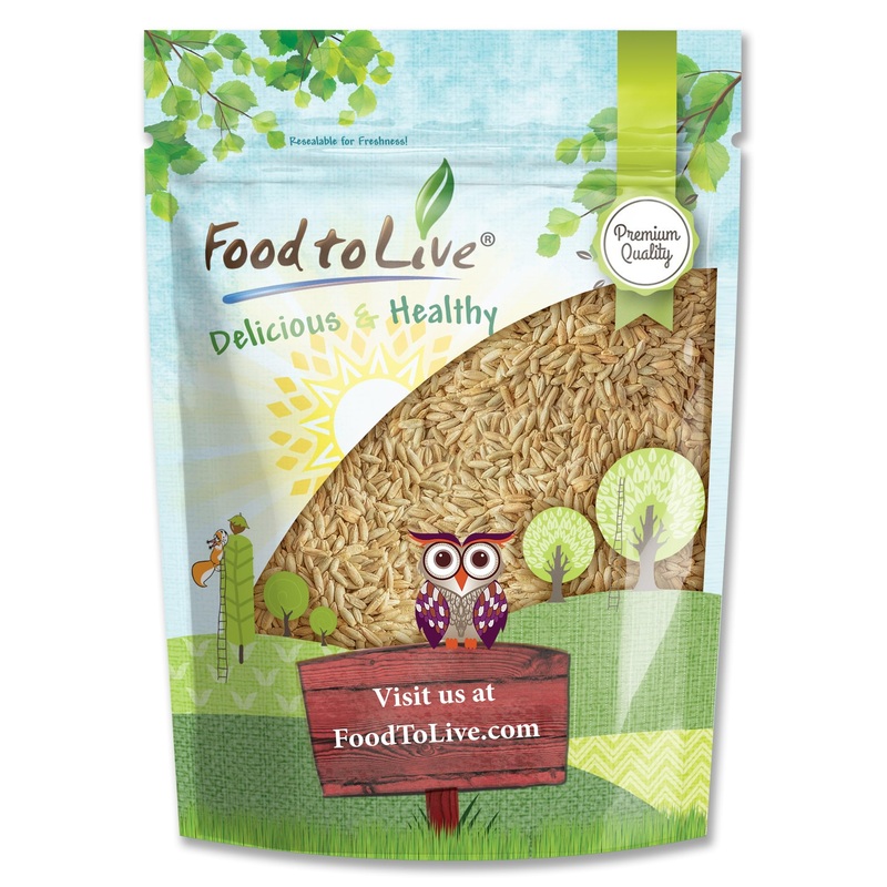 Food To Live Rye Berries, 3 Pounds – Whole Grain Powerhouse For Bread, Sourdough, Porridge, And Granola. Rich In Fiber And Nutri