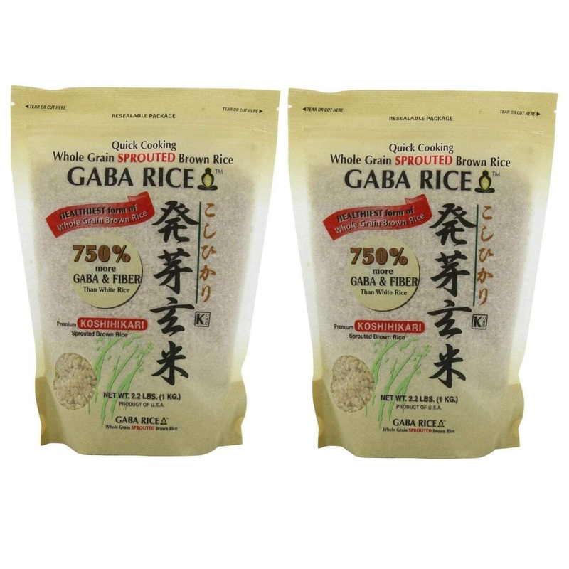 Gaba – Sprouted Brown Rice 2.2Lb 2 Packs In Sprout Talk’S Package