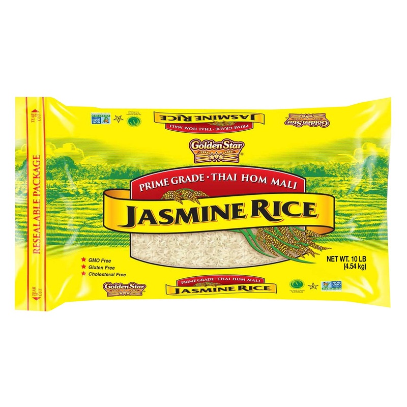 Golden Star Jasmine Rice, 10 Lb
