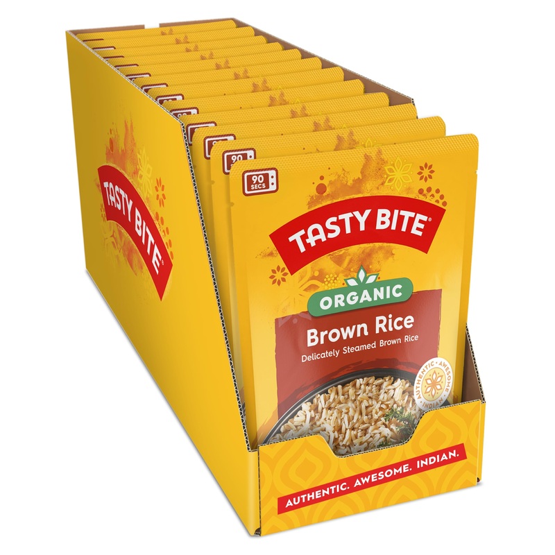 Tasty Bite Organic Brown Rice, 8.8 Ounce (Pack Of 12)