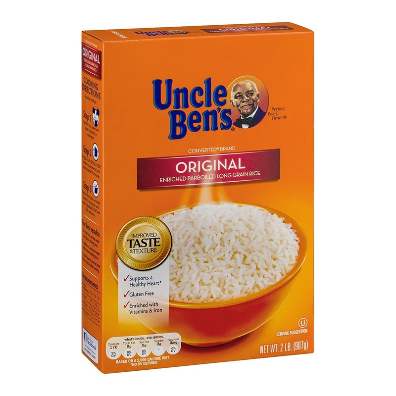 Uncle Ben’S, Enriched Parboiled Long Grain Rice, Original, 32Oz Box (Pack Of 4)