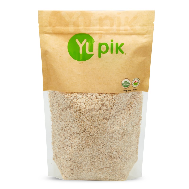 Yupik Organic White Quinoa Flakes, 2.2 Lb (35.2 Oz), Non-Gmo, Gluten-Free, Kosher, Vegan, Salt-Free, Oil-Free, Plant-Based Prote