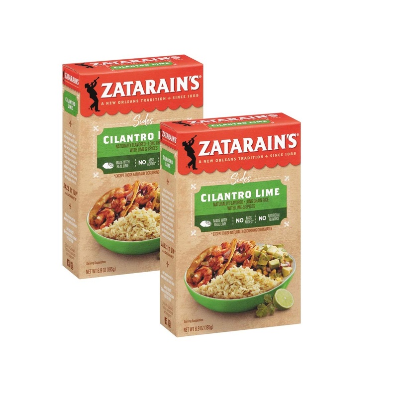 Zatarain’S Cilantro Lime Rice, 6.9 Oz (Pack Of 2)