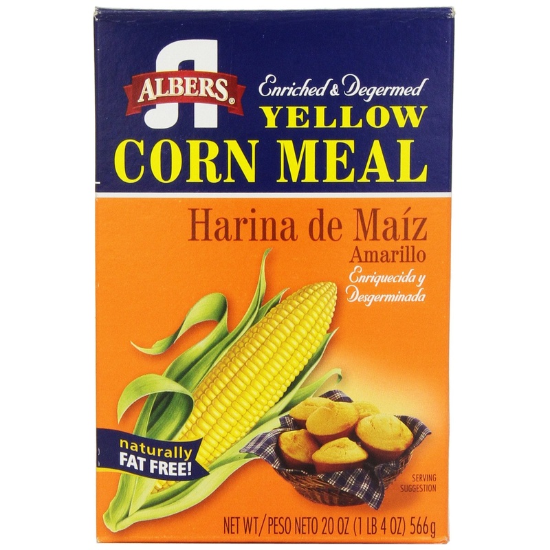Albers Yellow Corn Meal, 20 oz – 1.25 lb Pack, Perfect for Baking and Cooking, Gluten-Free Cornmeal, High-Quality Grain
