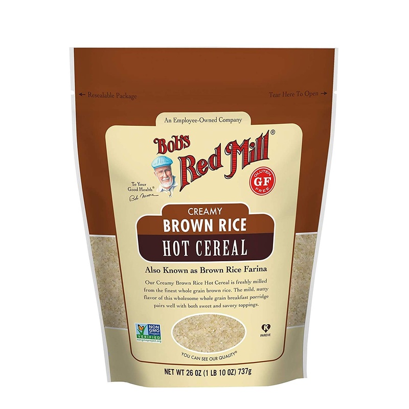 Bob’S Red Mill Creamy Rice Farina Hot Cereal, Brown, 26 Oz (Pack Of 3)