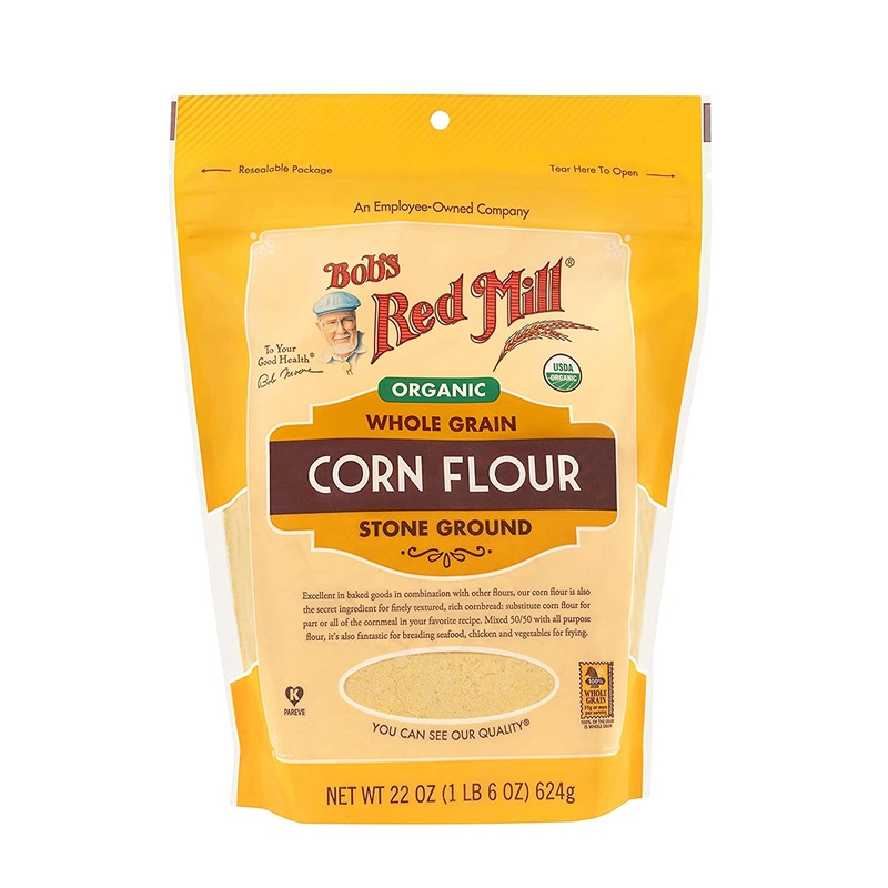 Bob’S Red Mill Organic Corn Flour, 22 Ounce (Pack Of 2)