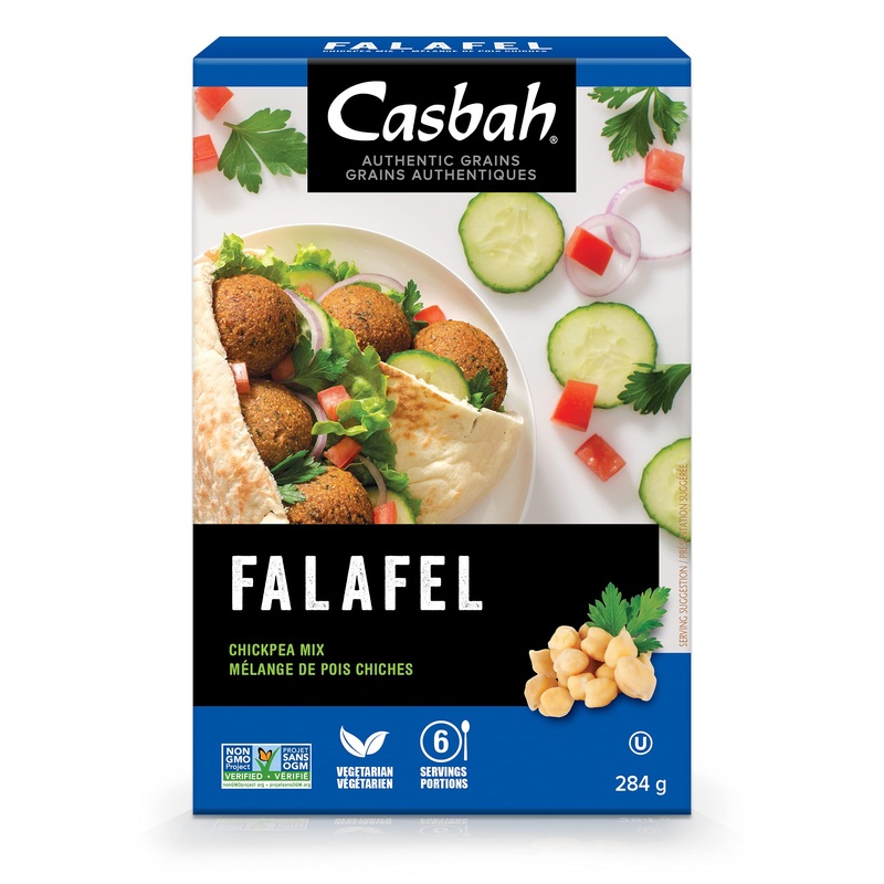 Casbah Authentic Grains, Falafel Chickpea Mix, 10 Ounce