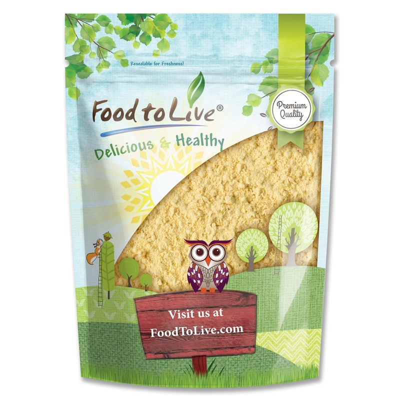 Food To Live Garbanzo Bean Flour, 1 Pound Finely Milled Chickpea Flour, Raw, Vegan, Kosher, Bulk, Good Source Of Protein, Fiber,