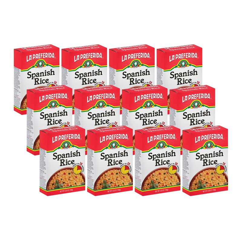 La Preferida Spanish Rice, 5.25-Ounce Boxes (Pack Of 12)