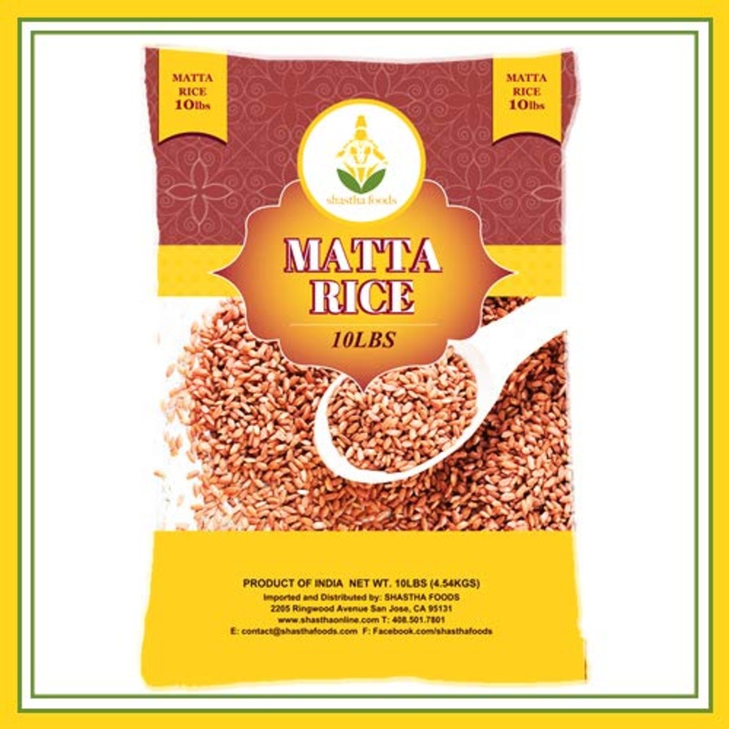 Matta Rice (Rose Matta) Rice 10 Lbs (4.54 Kgs) Pack Of 1