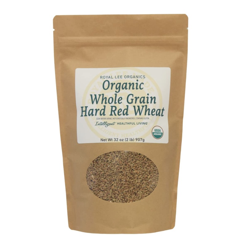Royal Lee Organics Organic Hard Red Wheat Berries (2 Lbs)