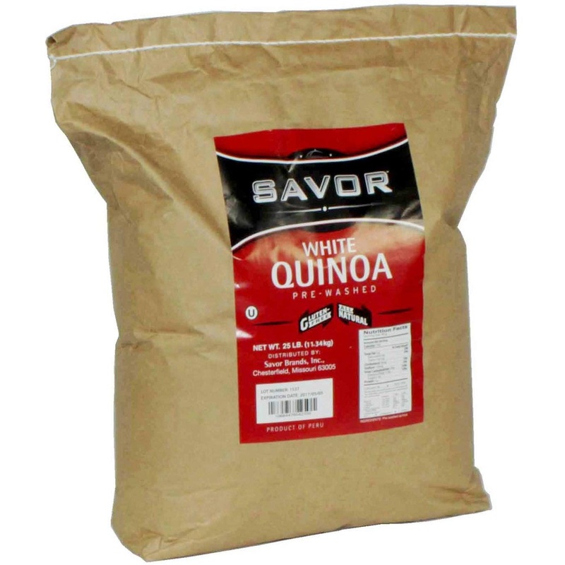 Savor Imports White Quinoa, 25 Pound – 1 Each.